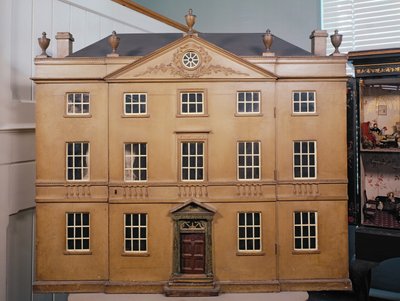 Dukkehus, nyklassisk Adam Style, ca. 1810 (blandet medier) af English School